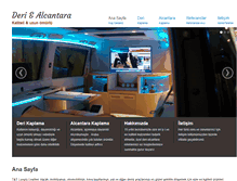 Tablet Screenshot of deri-alcantara.com